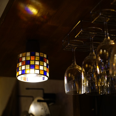 写真：バーカウンター