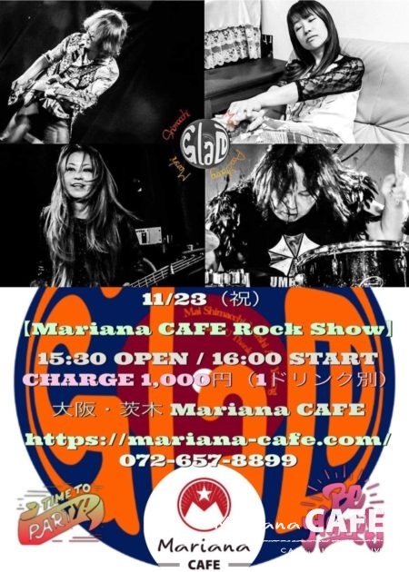 写真:Mariana CAFE Rock Show